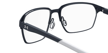 Designer Men Under Armour Eyeglasses: UA 5021/G - Matte Blue(3)- SpecSMART Eye Clinic (Diagonal View)